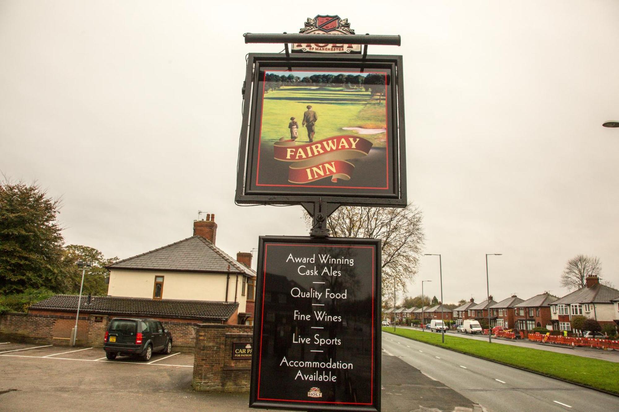 Fairway Inn Manchester Exteriör bild